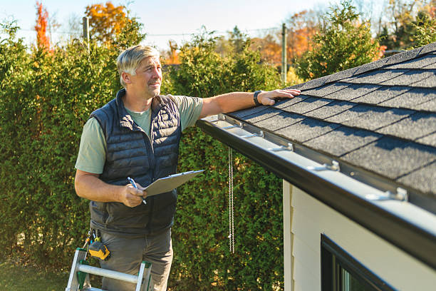 Professional Hail Damage Roof Repair technician working in Ridgetop, TN